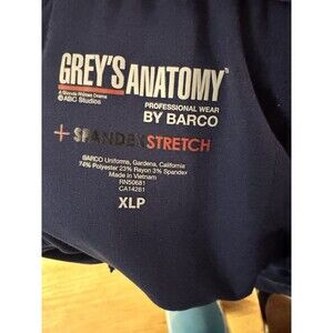 Grey’s Anatomy Barco Active Scrub Pants Women’s Size XLNavy Blue